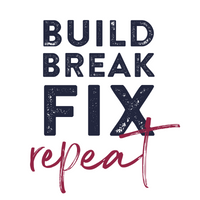 Build, Break, Fix, Repeat - T-shirt