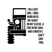 Unisex Hoodie - I'm A Jeep Girl