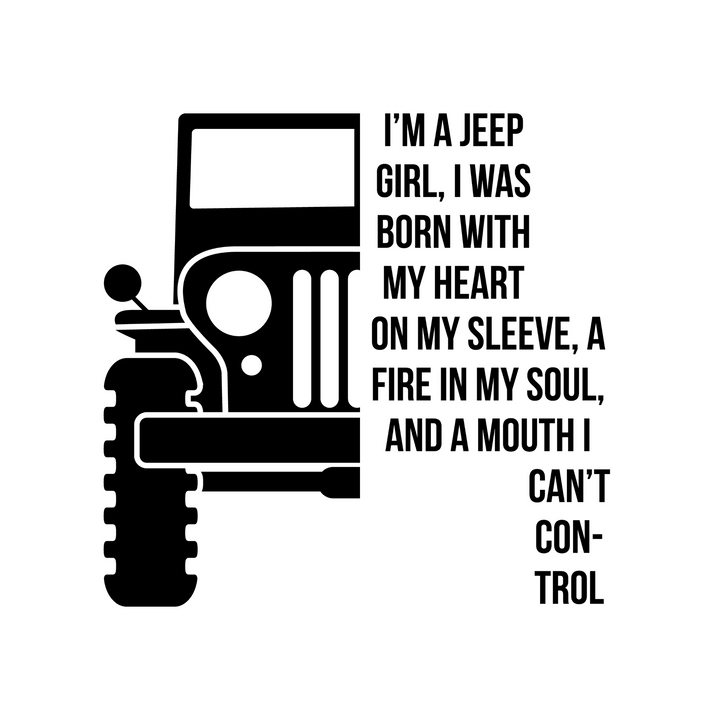 Unisex Hoodie - I'm A Jeep Girl